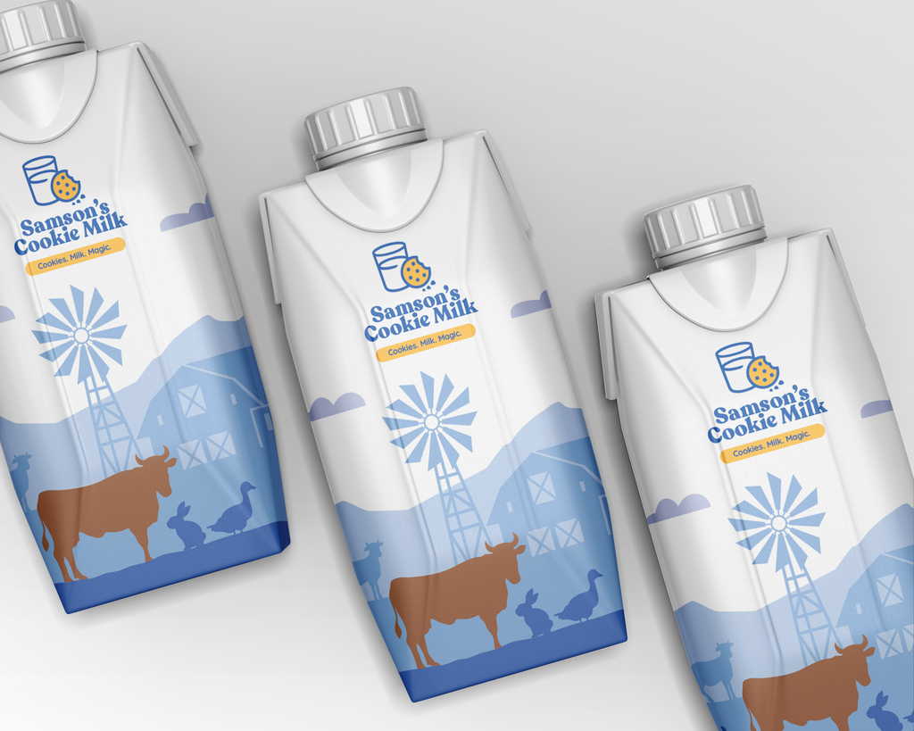 Samson’s Cookie Milk – Tetra Pack with Sachet