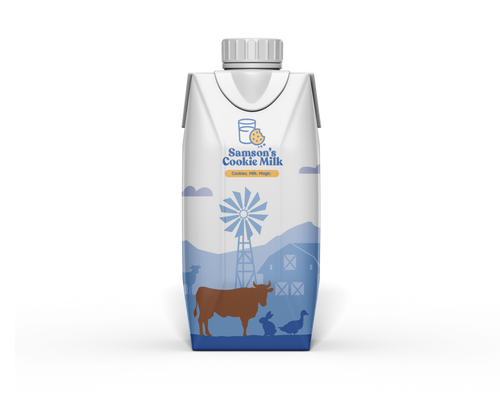 Samson’s Cookie Milk – Tetra Pack with Sachet